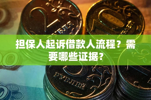 北京担保人起诉借款人流程？需要哪些证据？