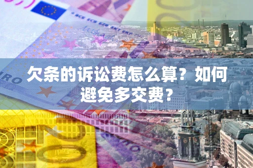 北京欠条的诉讼费怎么算？如何避免多交费？