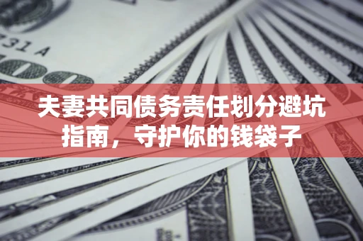 北京夫妻共同债务责任划分避坑指南，守护你的钱袋子